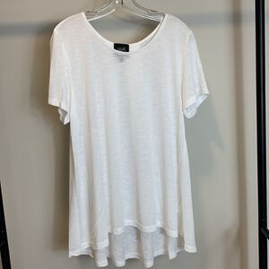Anthem W5 white short sleeves top size L